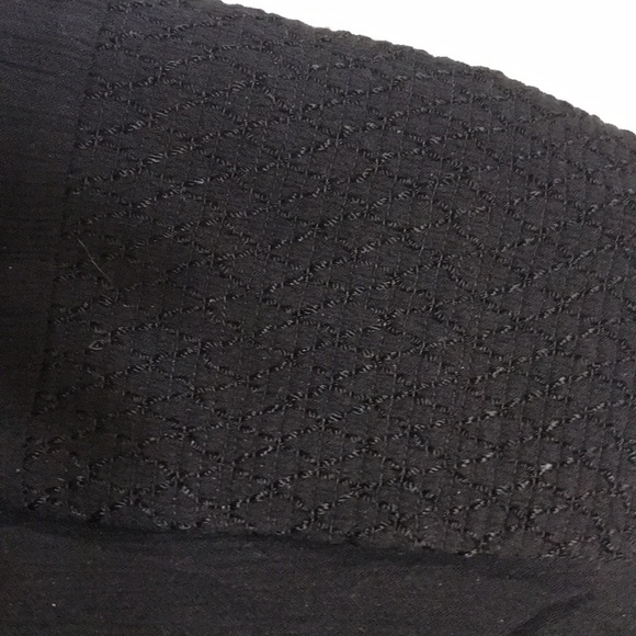 Free people black pants little design at top - Picture 3 of 10